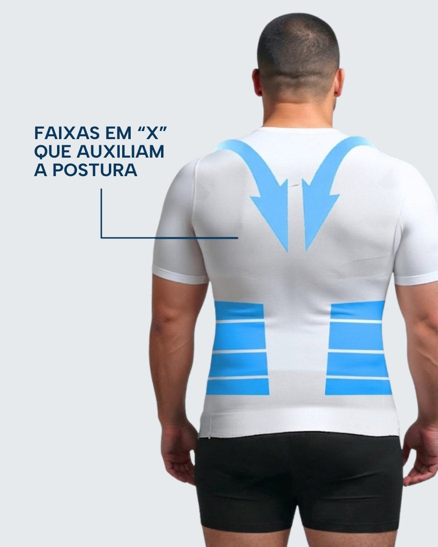 Faixas em X que corrigem postura